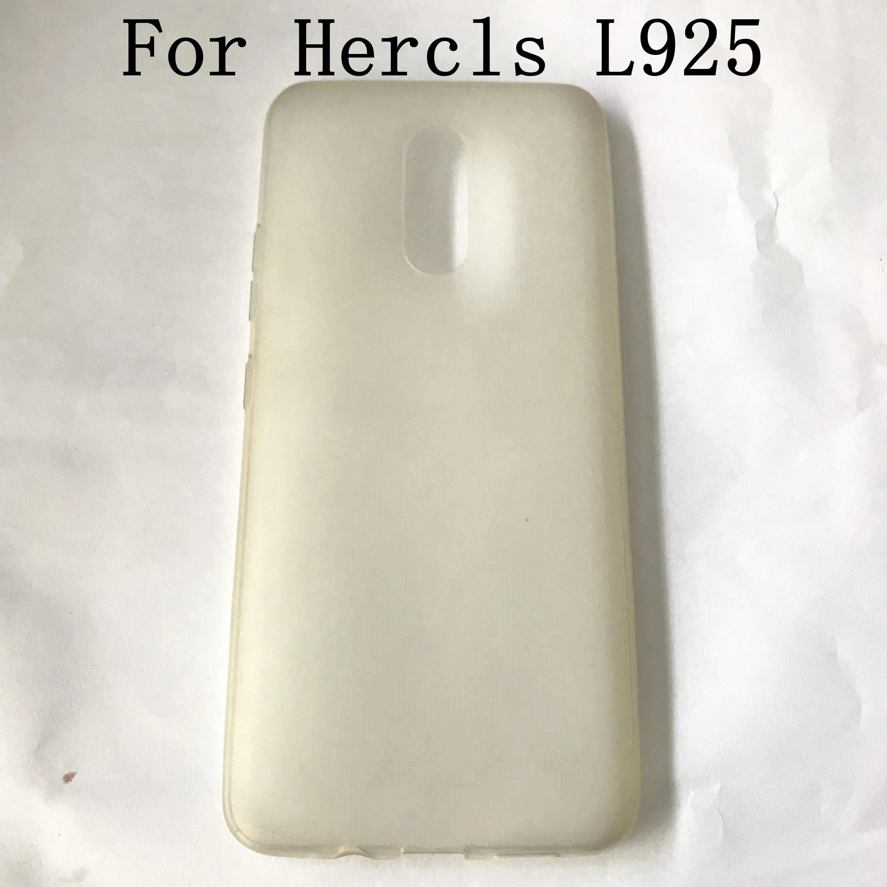 Hercls L925 используется ТПУ силиконовый чехол чистый мягкий чехол для Hercls L925 MT6750T 5,7 дюймов HD экран 720x1440 смартфон