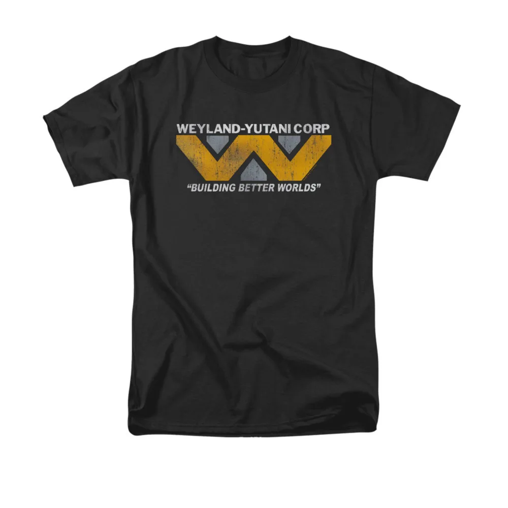 Забавная Футболка мужская новинка футболка Alien t-Weyland Yutani