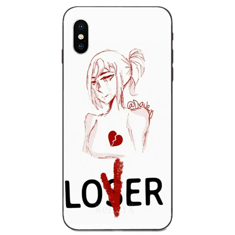 Забавные цитаты Loser Lover ТПУ Модный чехол для huawei Honor 5A 6A 6C 7A 7C 7X8 8A 8C 8X9 9X10 10i 20 Lite рro