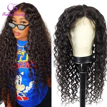 

Brazilian Water Wave Wig 13x4 Lace Front Human Hair Wigs Pre Plucked 5x5 Lace Closure Wigs For Women Remy Trendy Beauty Hair