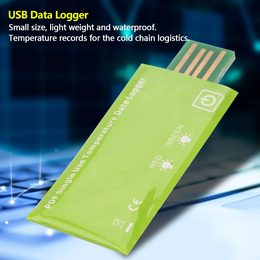 IP67 мини-usb регистратор данных температуры Temp монитор Termometro рекордер с сигнализацией для холодной цепи логистики