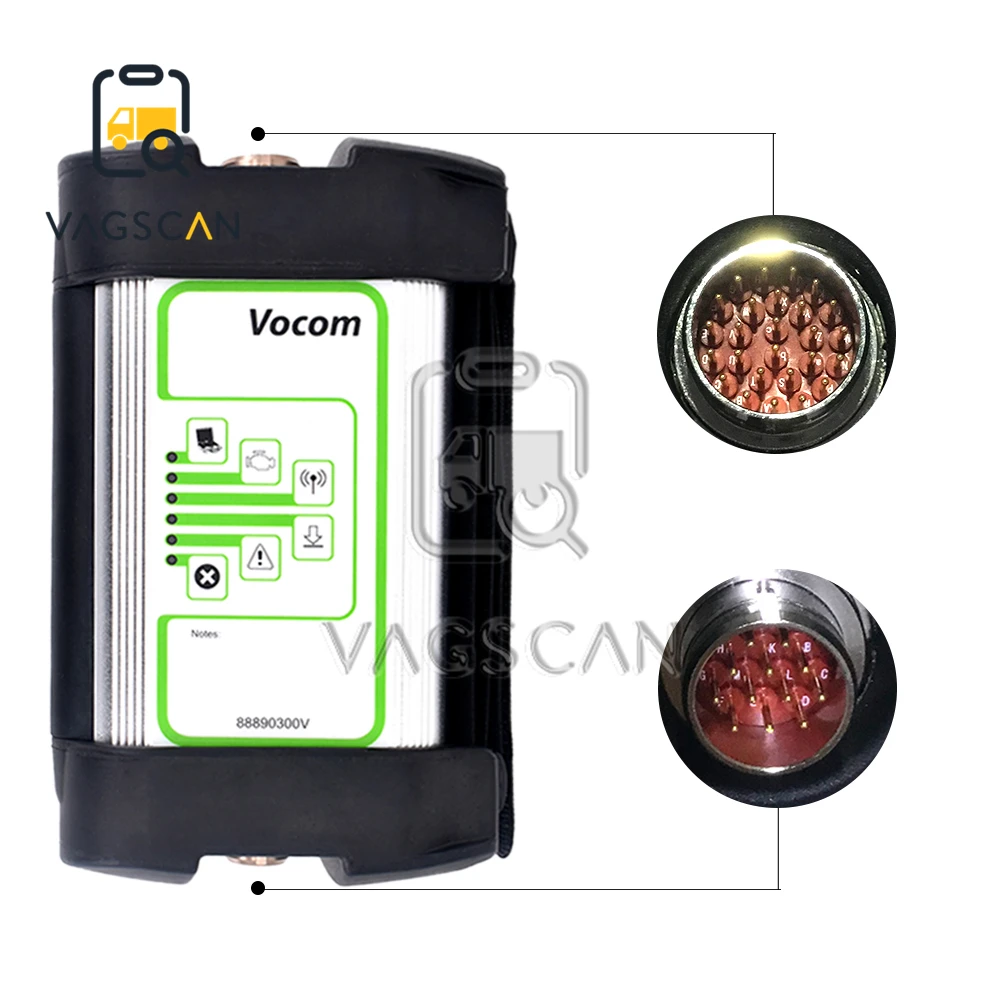 V2.7 автоматический диагностический инструмент VocomI VocomII для Volvo для UD для Mack Vocom 88890300 сверхмощный диагностический сканер