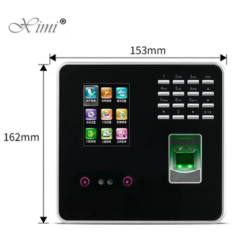 

Cheapest High Speed ZK FA200 Face Time Attendance Face recognition Time Clock With Fingerprint Door Access Control System