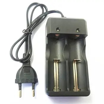 

26650 Lithium Battery Charger 18650 Dual Groove Fast Charging Band Line Dual Charging 4.2V1A2A Universal Charging