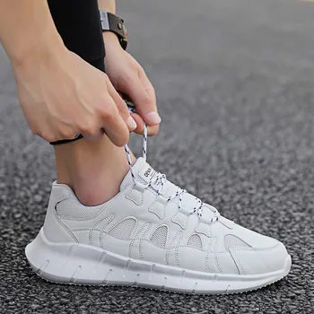 

Men's Korean fashion student board high-top casual shoes canvas flat shoes men's sports shoes training basketball shoes men 2020