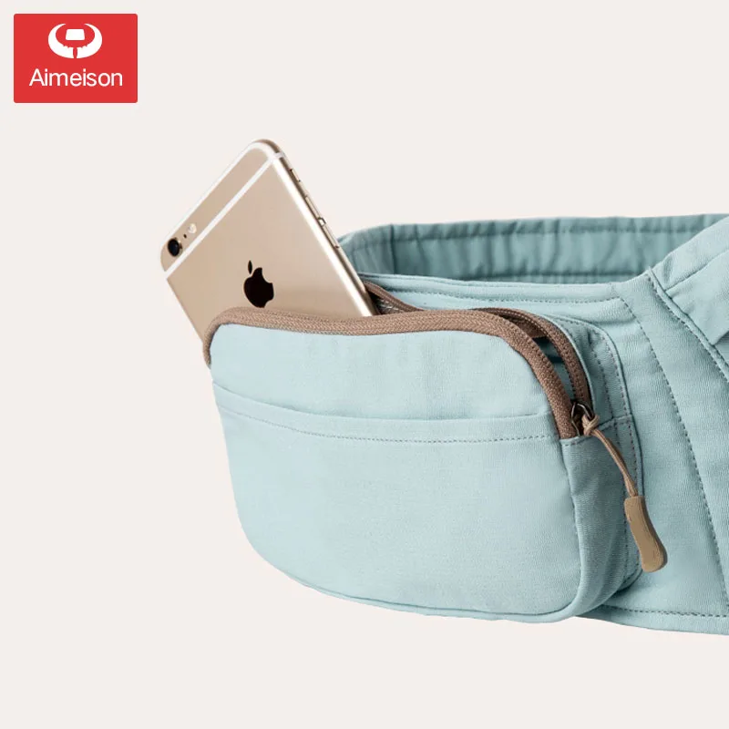 High-quality front and back multi-functional baby cross strap is stylish, safe, comfortable and lightweight with a stool ABD005