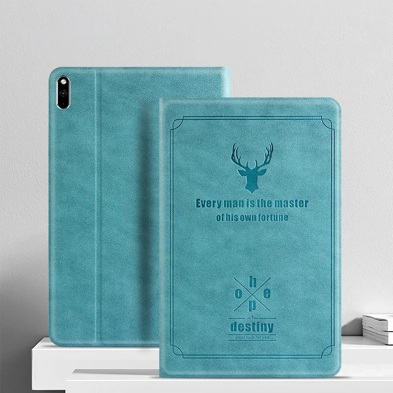 Умный чехол для Huawei MatePad 10 4 дюйма флип планшета 2020 кожаный подставка Honor Pad V6