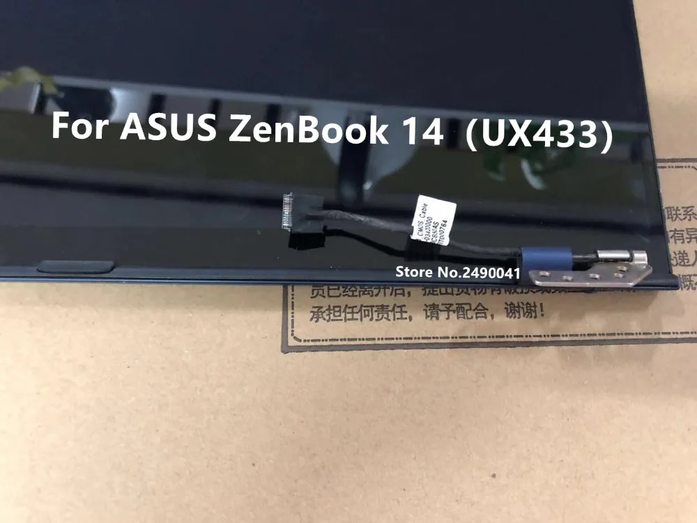 Для ASUS ZenBook 14 Lingya Delux E14 UX433FN UX433FA UX433 ЖК-экран в сборе разрешение 1920X1080