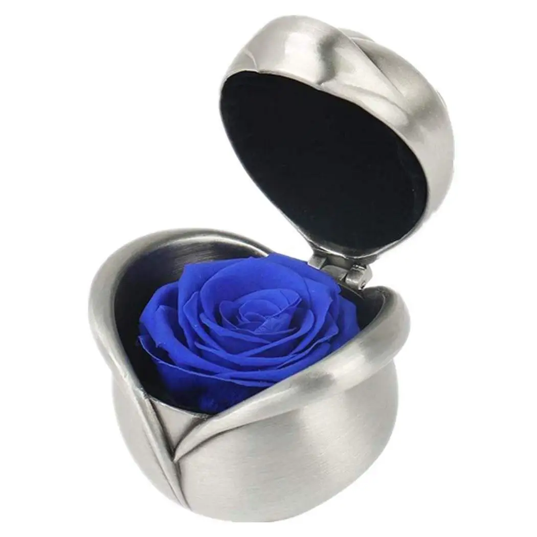 

Creative Beautiful Flower Gift Box Rose Flower Party Holiday Gift Box Blue/Purple/Red/Multicolor