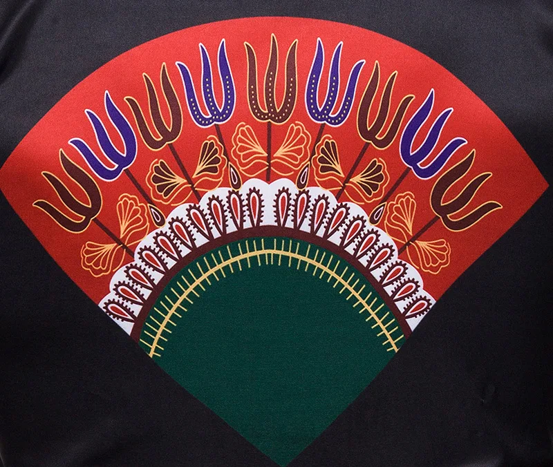 Men s Shirts Men s National Style Shirts Printed Shirts Men s Lapel Long Sleeve Shirts 5