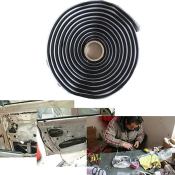 

Rubber 4m Soundproof Dustproof Sealing Strip For Auto Car Dashboard Windshield Car headlight sealant waterproof glue Accessories