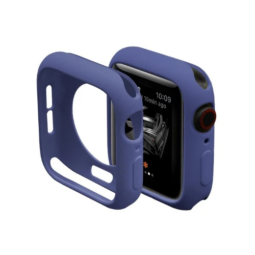 Чехол для часов для Apple watch чехол 4 5 44 мм 40 мм, 42 мм, 38 мм, версия наручных часов iWatch, 5/4/3/2/1 Бампер протектор устойчивый к царапинам ударопрочный чехол - Цвет: sapphire
