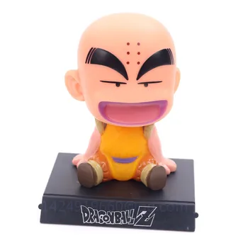 

12CM Anime Dragon Ball Childhood Kuririn Klin Monk Christmas Gift PVC Action Model Collectible Toy Statue Free Shipping G295