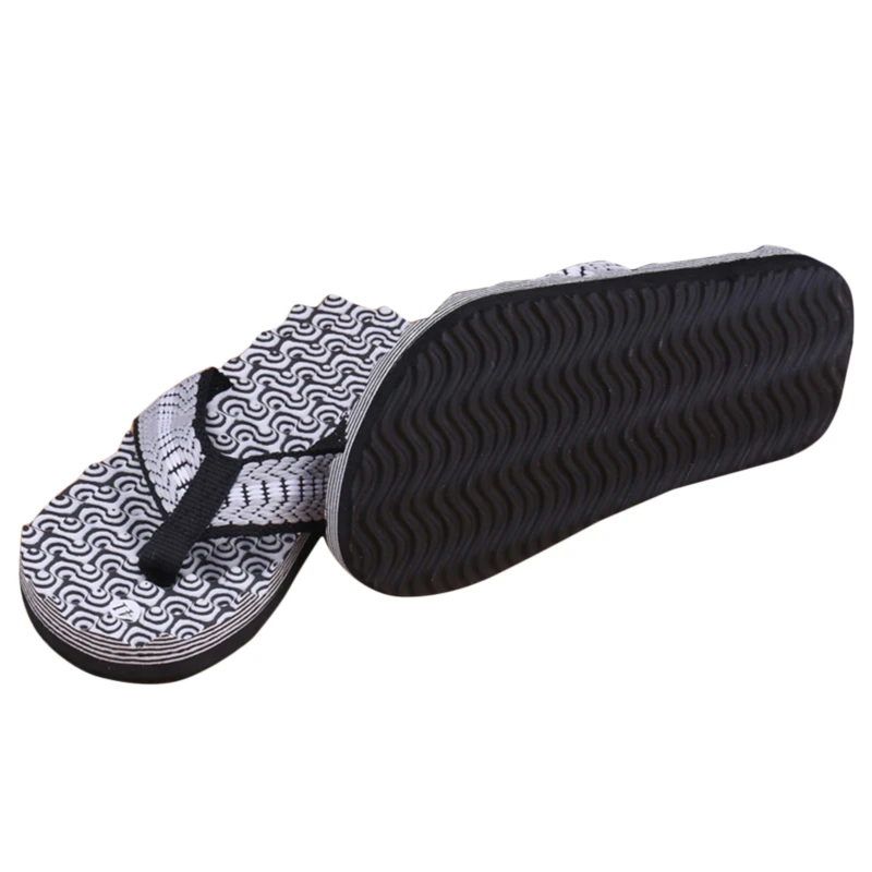 2020 New Men's Slippers Casual Massage Grain Flip-Flops Flip-Flops Spiral Beach Sandals EVA Anti-Slip Male Summer Shoes 3 Color