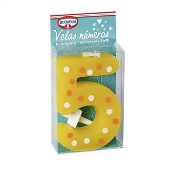 

Candele numero 5 Dr. Oetker