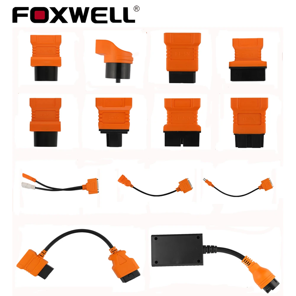 Оригинальный OBD кабель Foxwell OBD2 для BMW 20PIN ODB2 Разъем Benz 38pin Toyota 22PIN NT644 NT650 NT624 Elite
