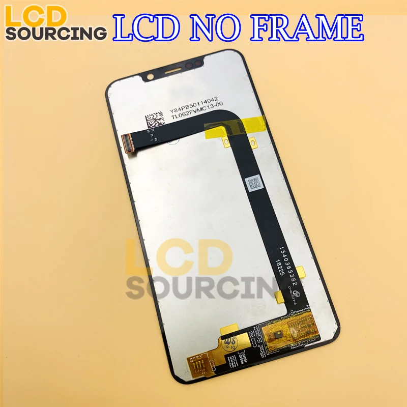 6," для Motorola Moto P30 note lcd дисплей XT1942 кодирующий преобразователь сенсорного экрана в сборе для Motorola Moto One power display