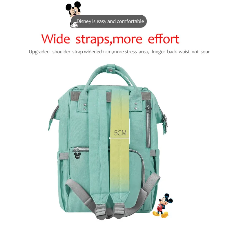 Goedkoop Disney Luiertas Moederschap Luier Rugzak Grote Capaciteit Verpleging Rugzak Warmte Behoud Luiertas Rugzak