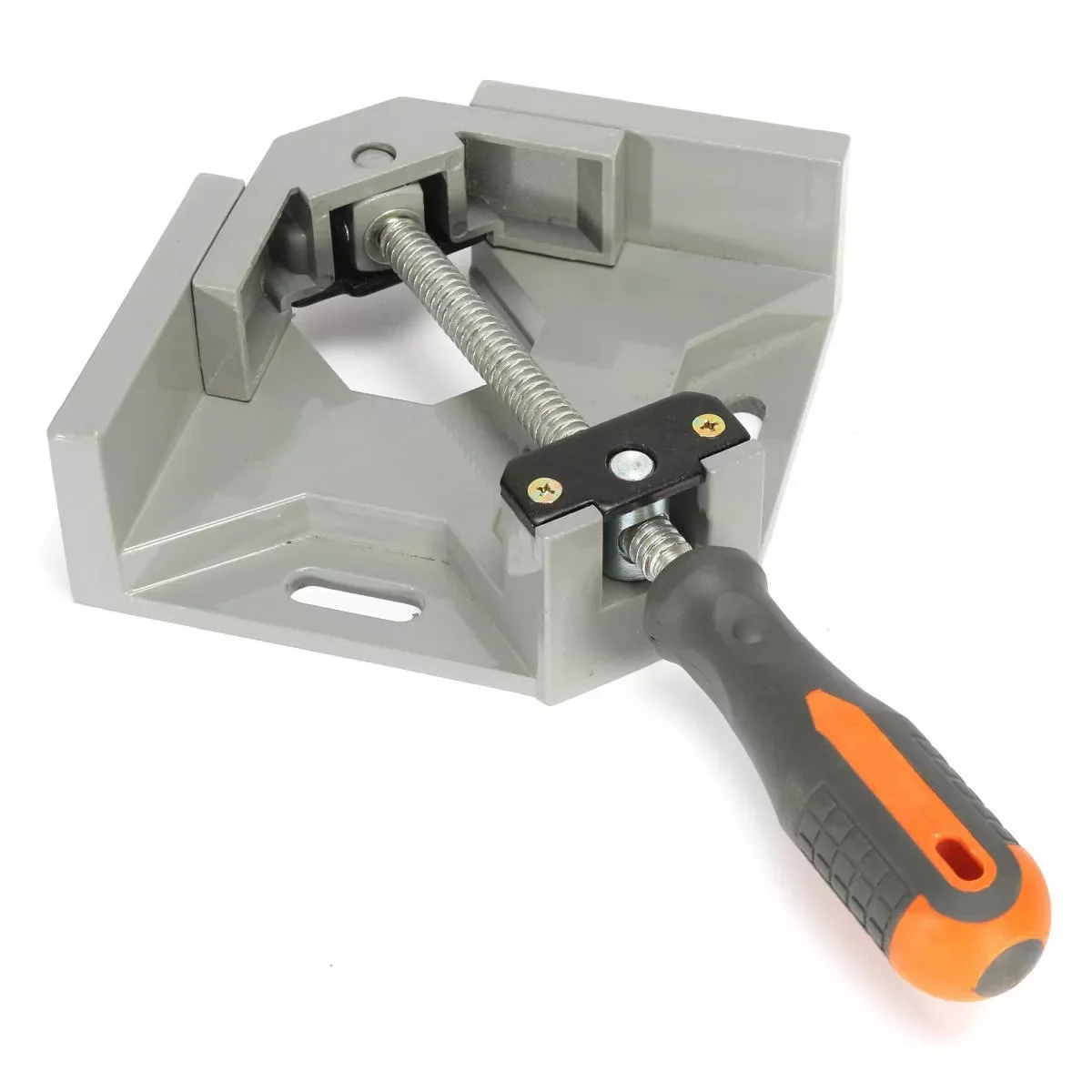 

Single Handle 90-Degree Aluminium Alloy Rectangular Clamp Welding Tongs Woodworking Angle Clip