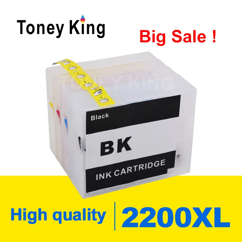 Toney universal(король набор чернил для заправки картриджа для принтера Canon PGI-2200 MAXIFY IB4020 iB4120 MB5020 MB5120 MB5320 MB5420 принтер