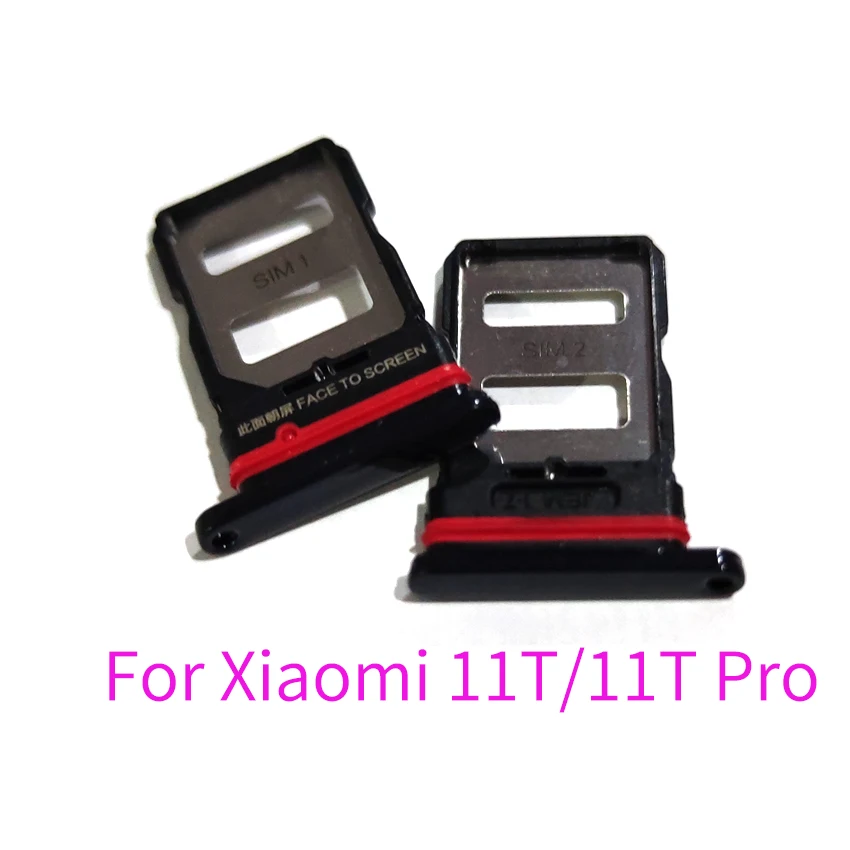 For Xiaomi Mi 11T Pro SIM Card Tray Slot Holder Adapter Socket