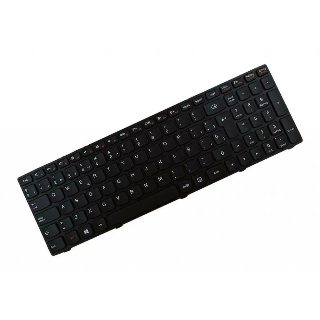 Для ноутбука lenovo G510 G505 G700 стандартная клавиатура с испанской раскладкой черный SP