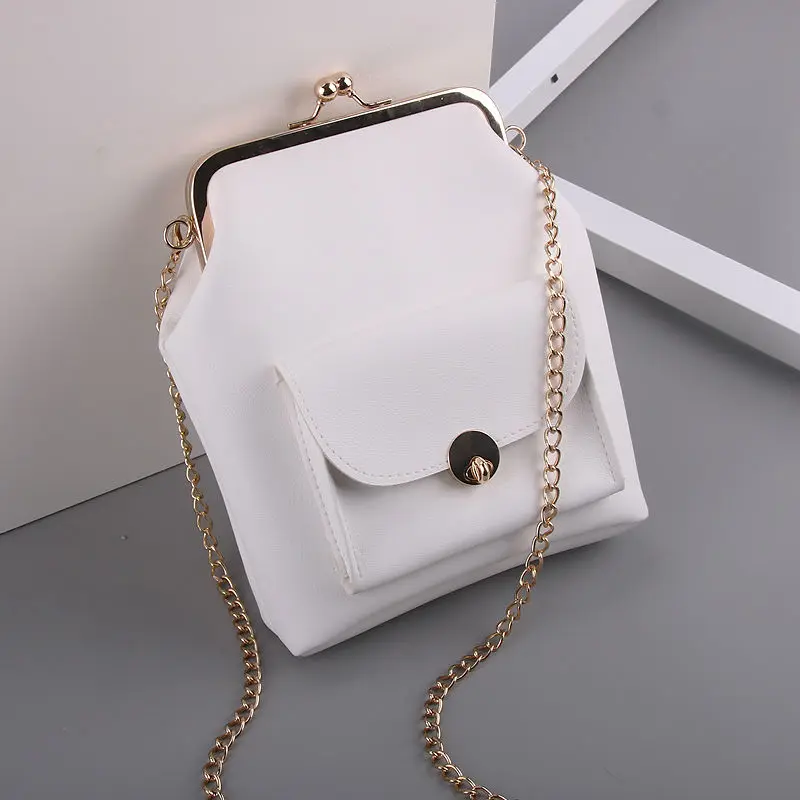 women's handbags pu leather kiss lock shell bags (3)