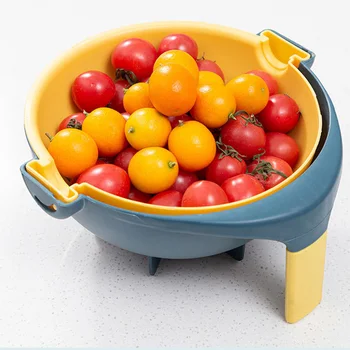 

Multifunctional Vegetable Grater Slicer Chopper with Drain Basket Veggie Cutter Drain Bowls Sets Kitchen Tool @LS