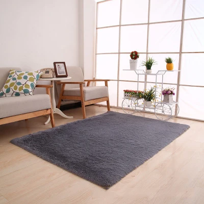 Gray Carpet 9 цветов, жесткая тяга, розовый коврик, толстый коврик для ванной комнаты, нескользящий коврик для гостиной, мягкий детский коврик для спальни Vloerkleed - Цвет: Gray Carpet
