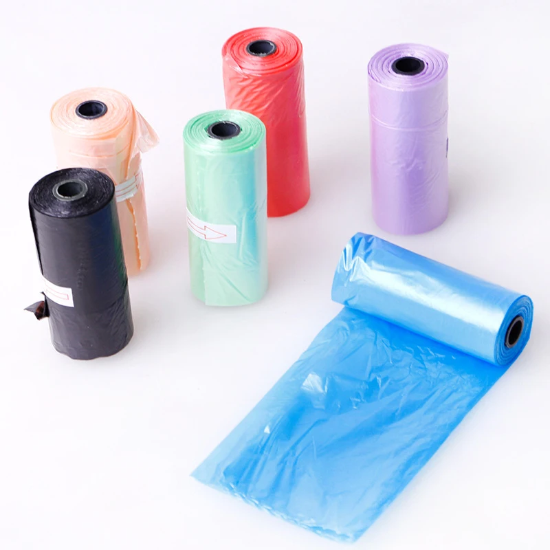 

15pcs/roll Dog Poop Bag Pet Garbage Bag Outdoor Pet Clean Refill Pick Up Dog Waste Bags Degradable Garbage Bag Dog Accessories