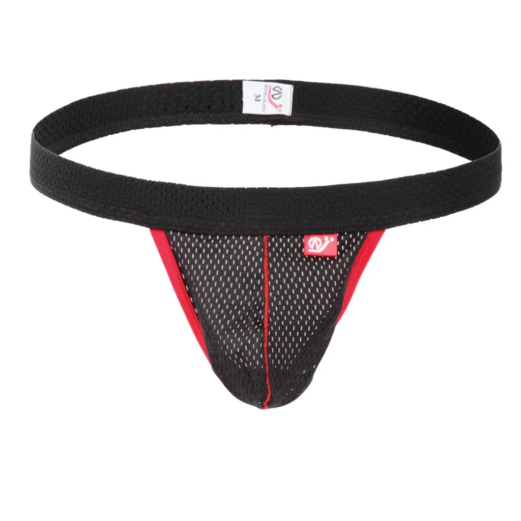 JAYCOSIN See Through Mens Underwear Men T Back Thong Mesh Men Mesh Briefs Underwears