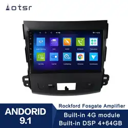 9 "Android 9,0 ips автомобиль радио играть gps Navi для Mitsubishi Outlander 2006 2007 2008 2009 2010 2011 головное устройство мультимедийный плеер