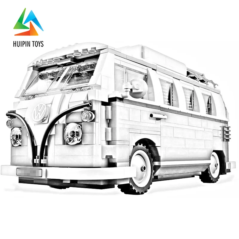 

1332Pcs Building Blocks Compatible 21001 and SY1174 Volkswagen T1 Camper Van Children Toys Bricks More Picture contact me