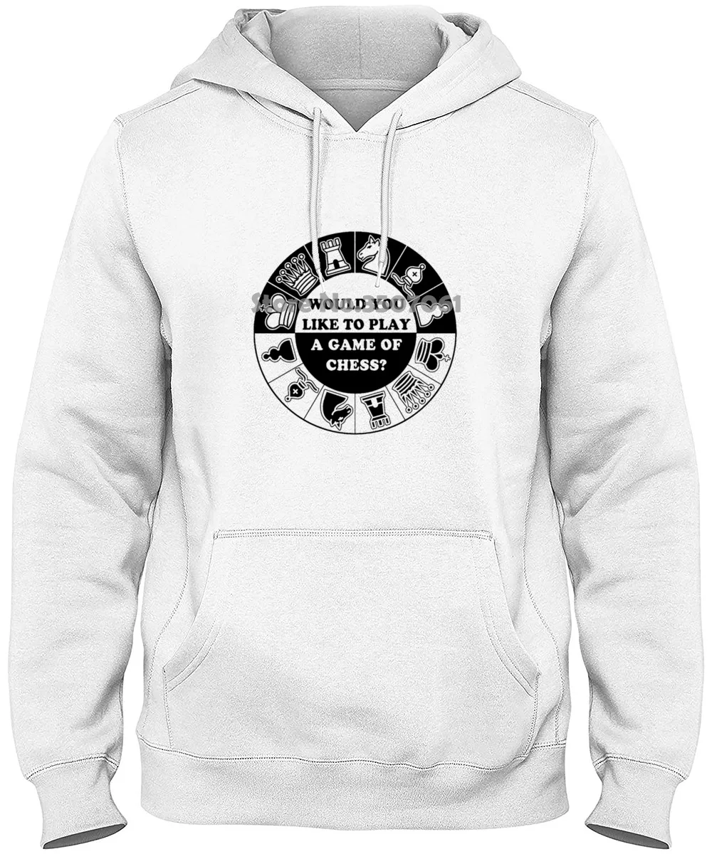 

top Hot Sale Super Fashion Chess Geek Gamer Board Nerd War Games Pieces Computer Player Mens mandude Hoodies & Sweatshirts