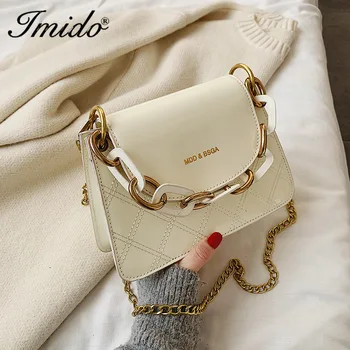 

Mini Square Tote Crossbody Bag 2020 Fashion New Quality Patent Leather Women's Designer Handbag Chain Shoulder Messenger Bag