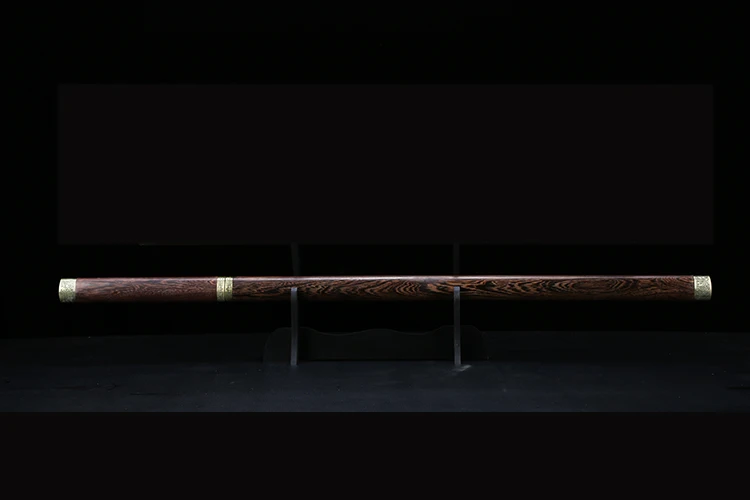 Японский меч настоящая Катана 1045 углеродистая сталь Полный Тан острый край без охраны палисандр ножны-41 дюймов