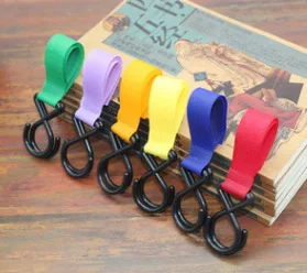2pcs random color 2 шт. аксессуары для детских колясок многоцелевой крюк для детских колясок сумка для подгузников крючки крючок для коляски реквизит вешалка металлический Удобный крючок - Цвет: 2pcs random color