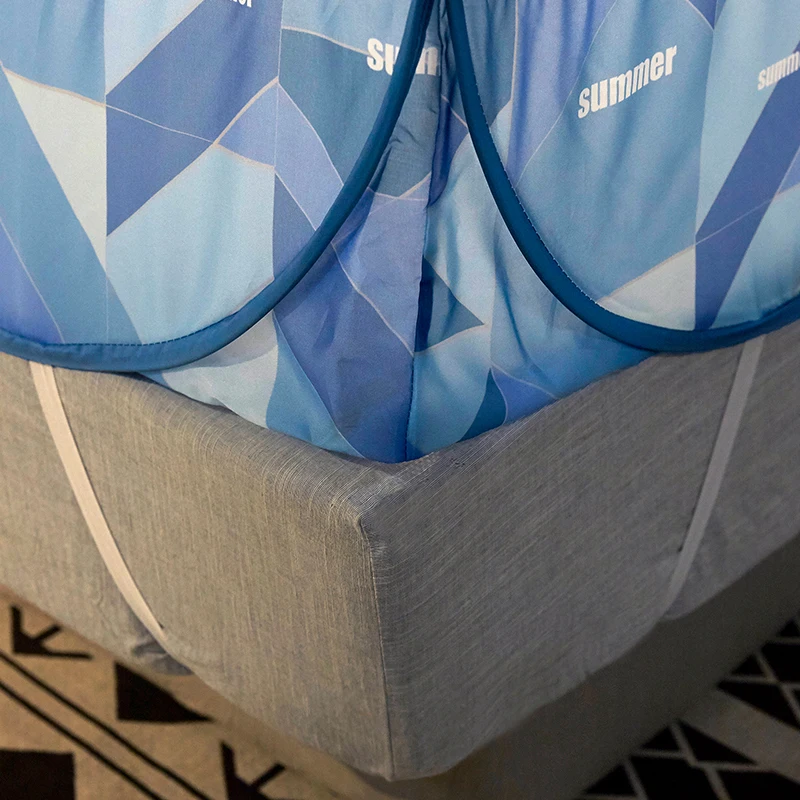 Большая квадратная антимоскитная сетка для двойной кровати защиты от насекомых