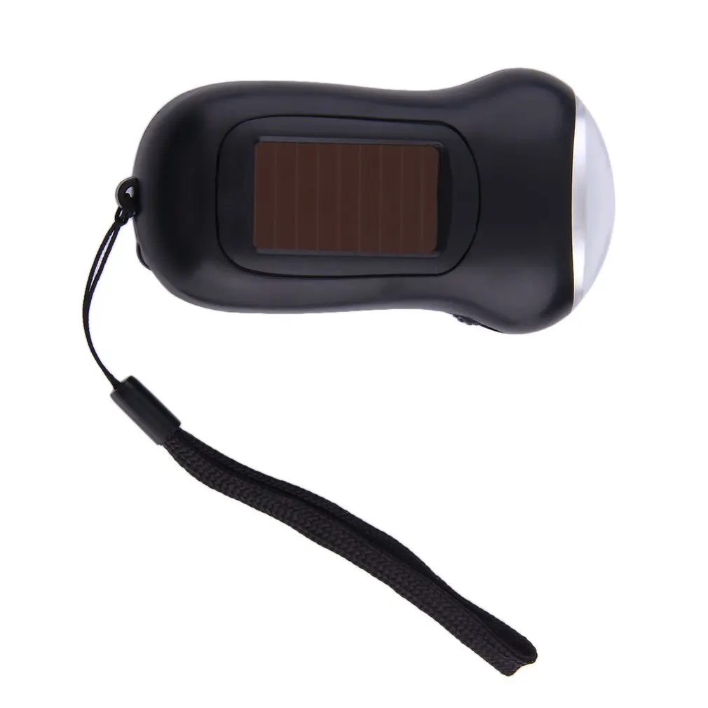 ABS plastic Mini Portable Hand Crank Dynamo 3 LED Solar Powered Flashlight Camping Torch Outdoor Camping Mountaineering Night
ABS plastic Mini Portable Hand Crank Dynamo 3 LED Solar Powered Flashlight Camping Torch Outdoor Camping Mountaineering Night