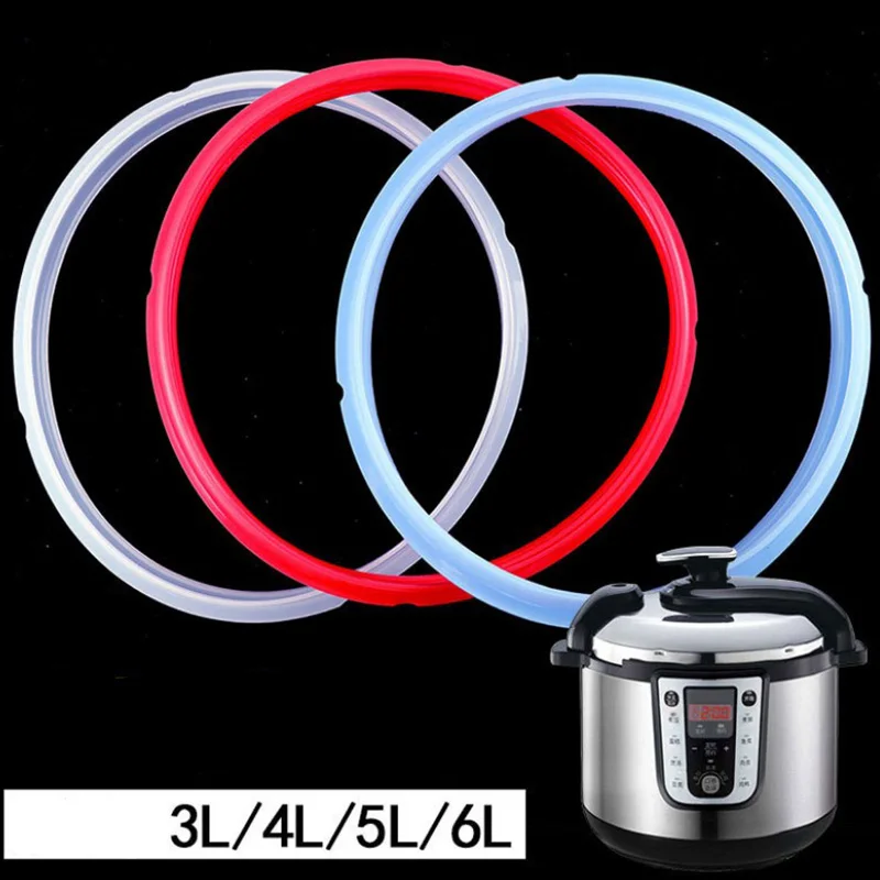 Новое уплотнительное кольцо скороварки Силиконовое для 3qt/5qt/6qt/8qt электрическая скороварка Силиконовое уплотнительное кольцо