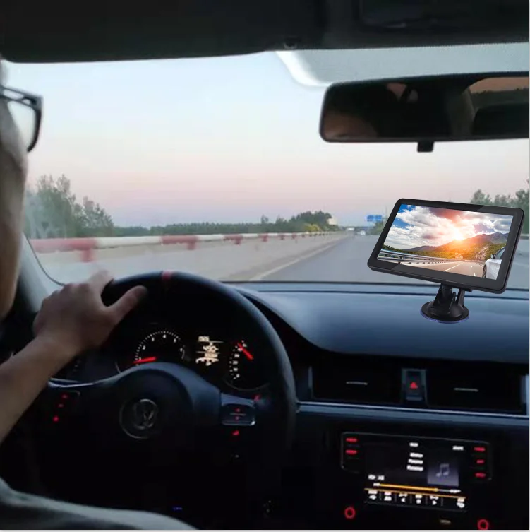 Заводская горячая распродажа 7 дюймов HD Автомобильный gps навигатор FM 8G 256MB навигатор HD емкостной экран грузовик gps навигатор s