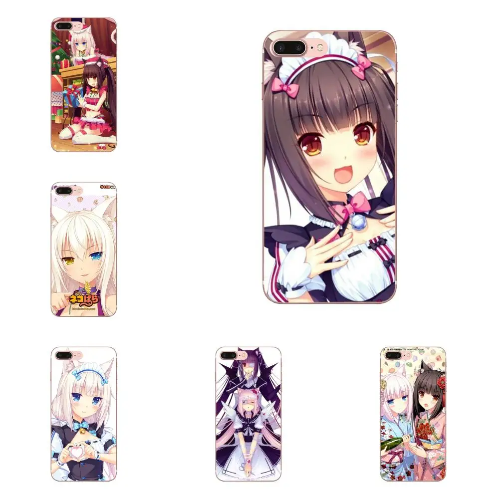Сексуальная аниме девушка Nekopara Chocola ваниль для huawei P7 P8 P9 P10 P20 P30 Lite Mini Plus Pro Y9 Prime P Smart