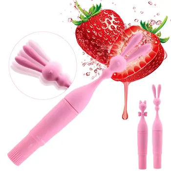 G-Spot Vibrator Rabbit Cat Vibrator Orgasm Vibrating Sticks Sex Toys for Women Clitoris Vagina Stimulator Nipple Massager ZD0272 3