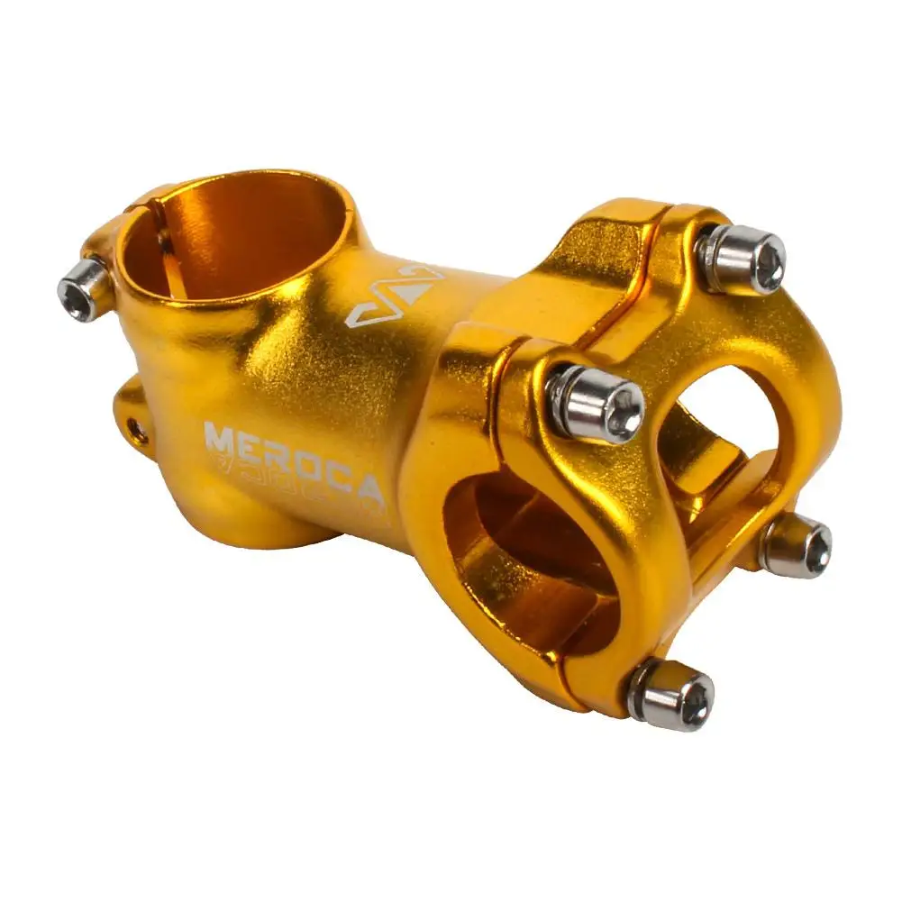 Gold 7degree 60MM Раздвижной велосипед Модифицированная короткая ручка 25,4 мм* 60 80 мм - Цвет: Gold 7degree 60MM