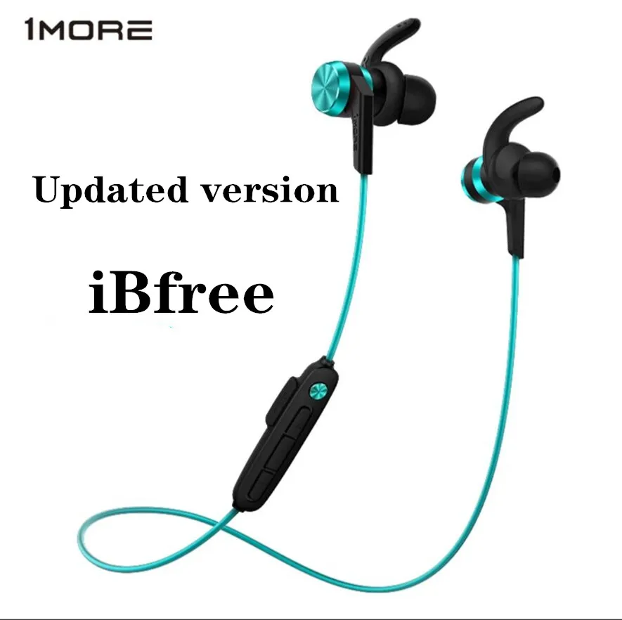 1 plus iBFree sans fil Bluetooth 4,2 Встроенные наушники IPX6 спортивные наушники с bluetooth v4.2 - Цвет: blue