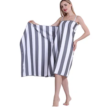 

Large beach Towel Tourism exercise swim 170*90 cm 160*80 cm bath striped pattern blue white red colored summer polyester