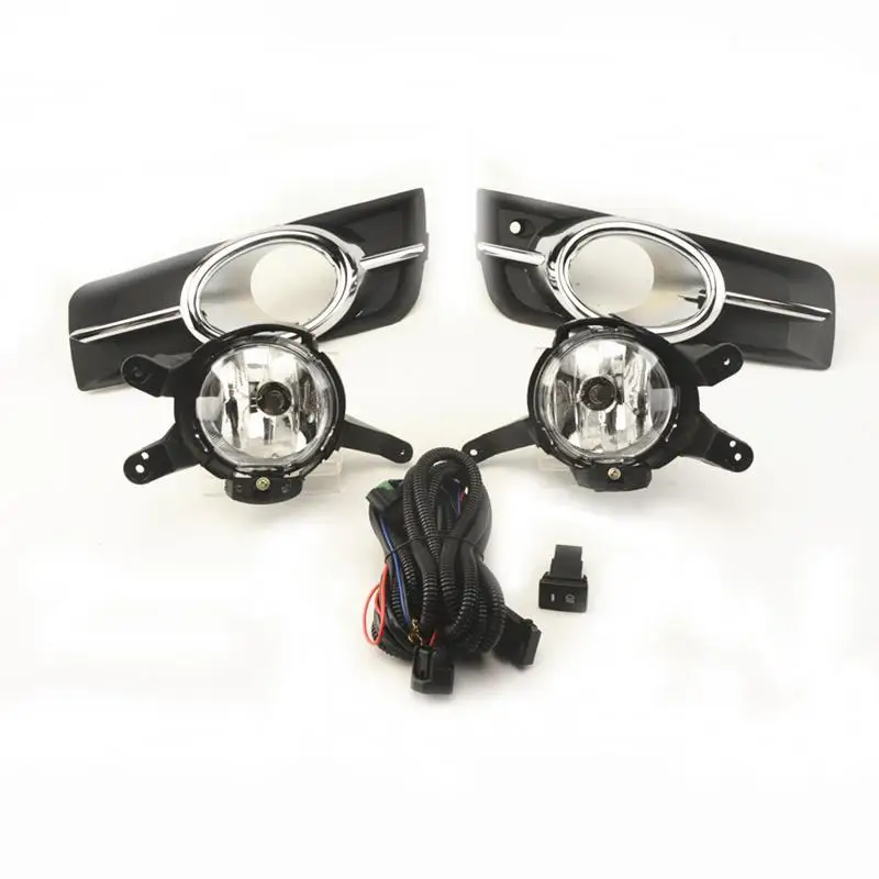 

Противотуманные фары для бампера с лампами + переключатель + хромированная рамка для Chevy Cruze 2011-2014