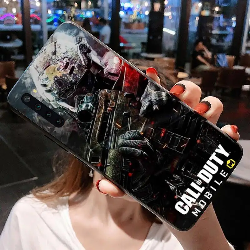 Силиконовый черный телефонный чехол Call of Duty Warzone для Xiaomi Mi Note 10 Lite 9T Pro xiaomi CC9