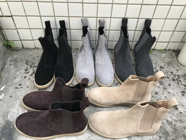 Top quality color euro 37-46 slp designer men shoes luxury brand Chelsea mens boots shoes