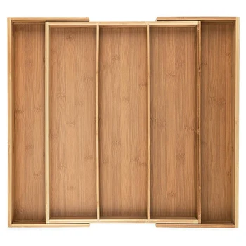 

Extendable Drawer Storage Rack with Quality Cutlery and Cutlery Trays Suitable for Kitchen, Bathroom, Desk